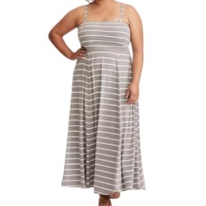 Torrid Striped Jersey Maxi Dress Size 2